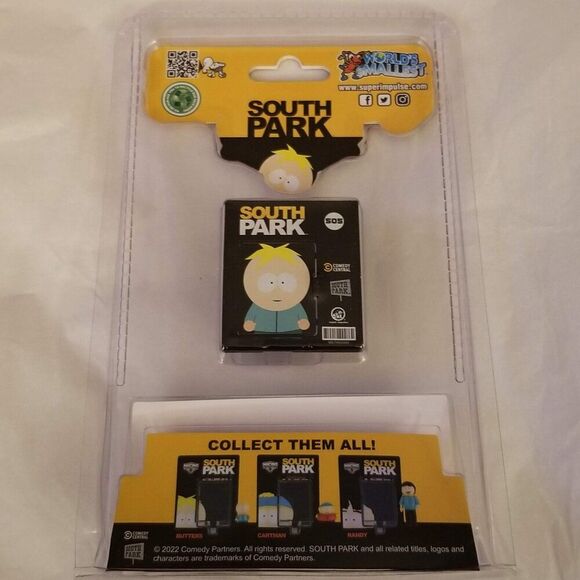 South Park Butters Micro Figure in Tiny Display Case World's Smallest Mini - Picture 5 of 5